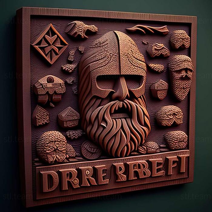 3D model Dwarf Fortress game (STL)